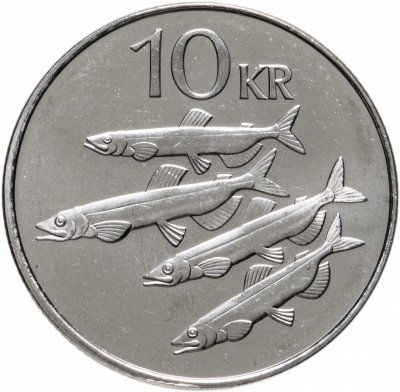 купить Исландия 10 крон (kronur) 2008 Мойва