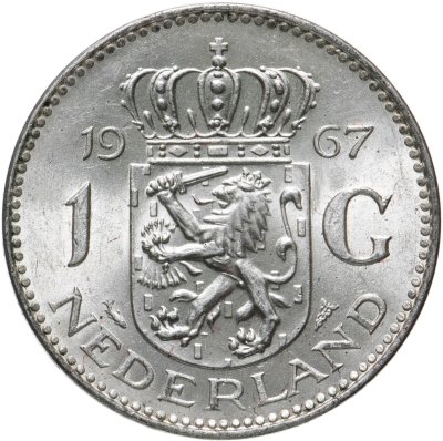 купить Нидерланды 1 гульден 1967