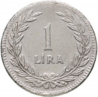 купить Турция 1 лира (lira) 1947