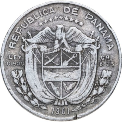 купить Панама 1/4 бальбоа (balboa) 1961