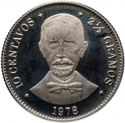 купить Доминикана 10 сентаво (centavos) 1978 Proof