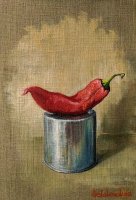 купить Картина «Peper and steel», холст, масло, художник Владимир Голованов, 2020 г.