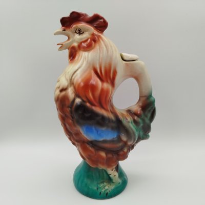 купить Штоф "Петух", фаянс, роспись, Кировский фаянсовый завод, СССР, 1957-1965 гг.
