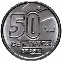 Купить Бразилия 50 сентаво (centavos) 1989-1990