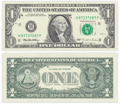 купить США 1 доллар 1995 (Pick 496a) H-Сент Луис "FW" (Fort Worth)
