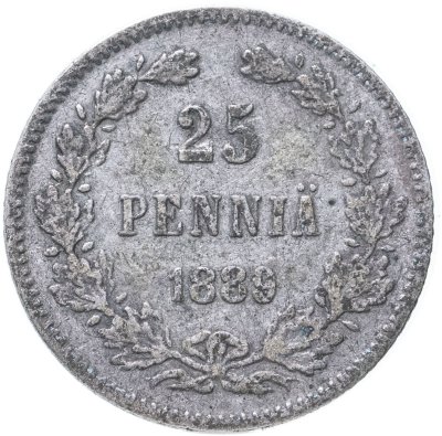 купить 25 пенни (pennia) 1889 L