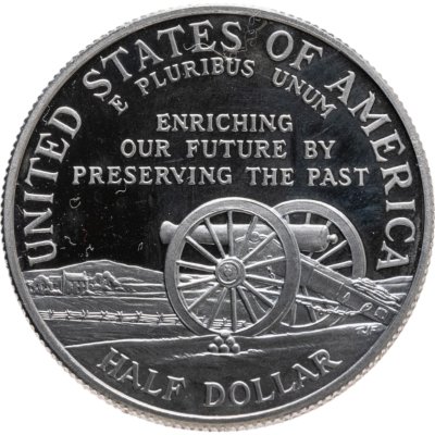 купить США 50 центов (half dollar) 1995 S Civil War (Гражданская война)