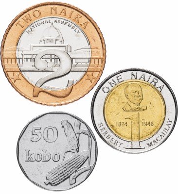 купить Нигерия набор монет 2006 года (3 штуки)