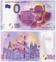 Купить 0 евро (euro) "Музей Тулуз-Лотрека" 2017 1-серия (UE LL-1)