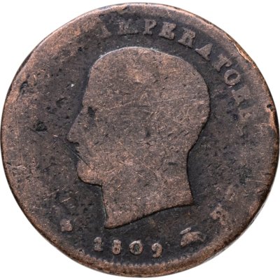 купить Италия 3 чентезимо, 1809 М