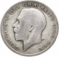купить Великобритания 1/2 кроны (crown) 1922