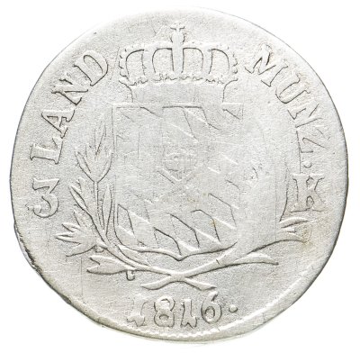 купить Германия, Бавария 3 крейцера 1816