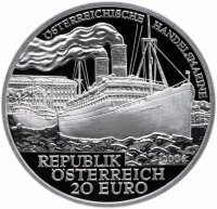 купить Австрия 20 евро 2006 Торговый флот
