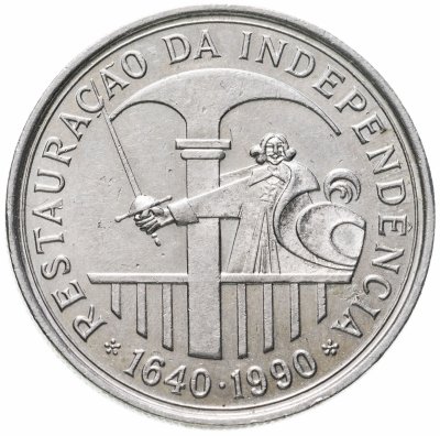 купить Португалия 100 эскудо (escudos) 1990 "350 лет со дня восстановления португальской независимости"