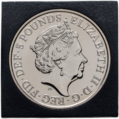 купить Великобритания 5 фунтов (pounds) 2017 Звери Королевы - Единорог Шотландии
