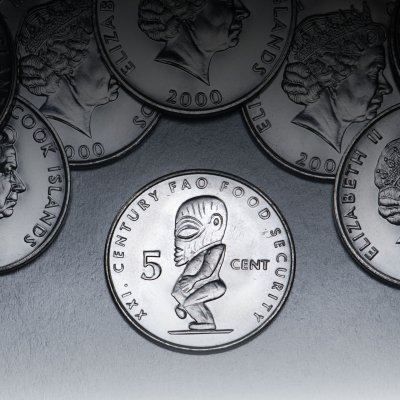 купить Острова Кука 5 центов (cents) 2000 "ФАО"