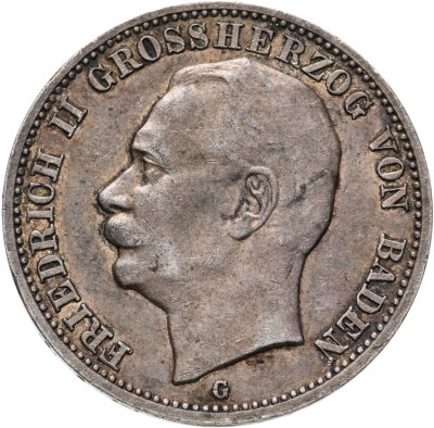 купить Германская Империя, Баден 3 марки 1912