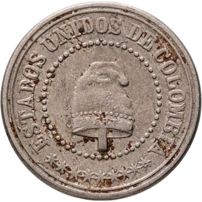 купить Колумбия 2 1/2 сентаво 1881