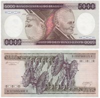 купить Бразилия 5000 крузейро 1981-85г (Pick 202b) подпись 21
