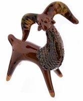 купить Статуэтка "Козёл", керамика, глазурь, СССР, 1970-1990 гг.