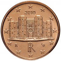купить Италия 1 цент (cent) 2010