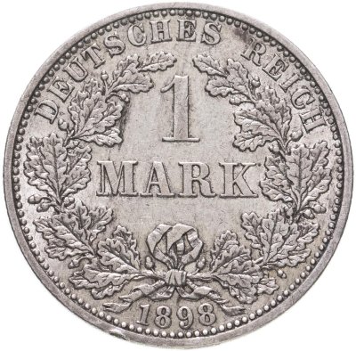 купить Германия (Германская Империя) 1 марка 1898 "А" - Берлин