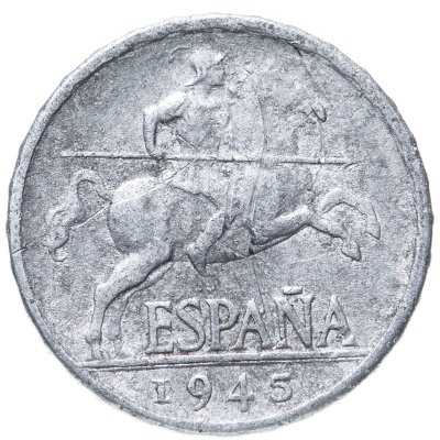 купить Испания 5 сентимо (centimos) 1945