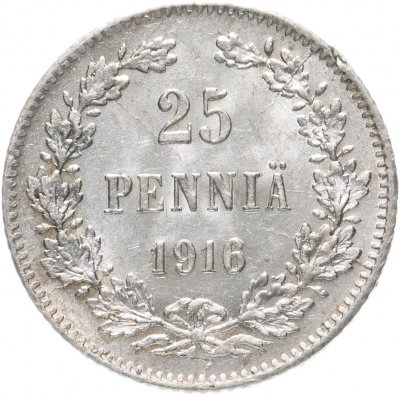 купить 25 пенни (pennia) 1916 S