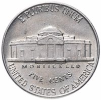 Купить США 5 центов 1938 Jefferson Nickel Без отметки монетного двора США