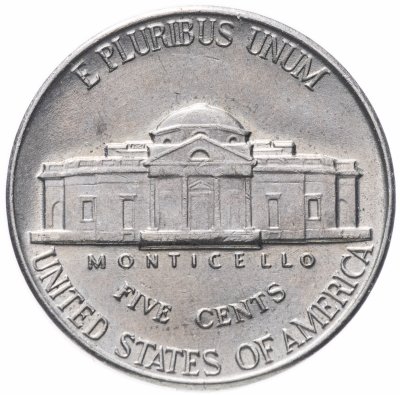 купить США 5 центов 1938 Jefferson Nickel Без отметки монетного двора США