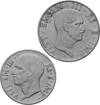 купить Италия набор монет 1939-1943 (2 штуки)