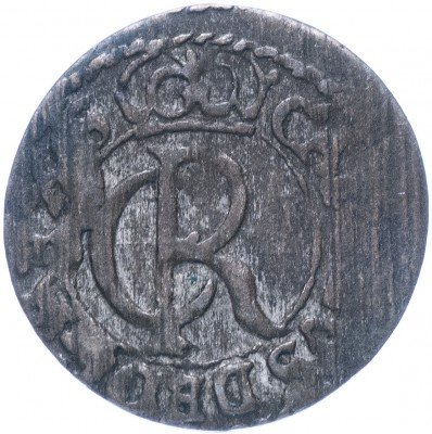 купить Шведская Ливония 1 солид 1660