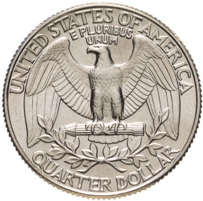 купить США 25 центов (квотер, 1/4 доллара, quarter dollar) 1989 D "Washington Quarter" (наборная)