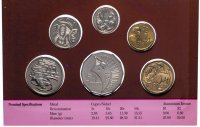 Купить Австралия набор монет 2000 (6 монет в буклете)