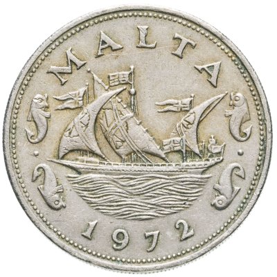 купить Мальта 10 центов (cents) 1972
