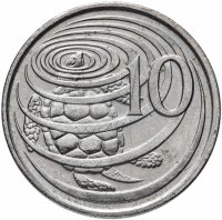 купить Каймановы острова 10 центов (cents) 1999-2017, случайная дата