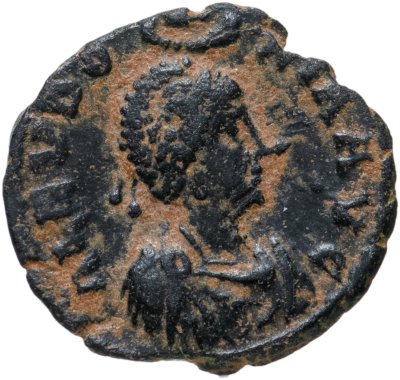 купить Римская империя, Элия Евдоксия, жена Аркадия, нуммий. 401-405 гг