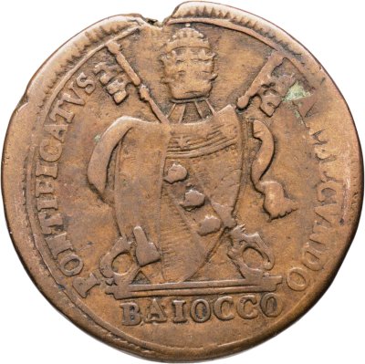 купить Папская область 1 байокко 1802