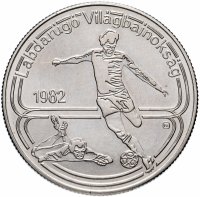 Купить Венгрия 100 форинтов (forint) 1982 год (Чемпионат мира по футболу)