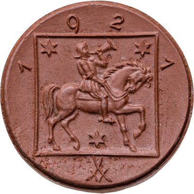 купить Германия (Гросс-Вартенберг, Нижняя Силезия) 1 марка 1921 нотгельд