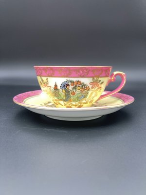 купить Чайная пара, BES, ГДР, фарфор, ГДР, 1960-1990 гг.