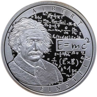 купить Бельгия 10 евро (euro) 2016 Альберт Эйнштейн (коробка, сертификат)