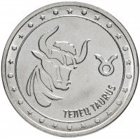 Купить Приднестровье 1 рубль 2016 "Знаки зодиака - Телец"