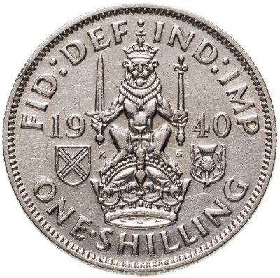 купить Великобритания 1 шиллинг 1940