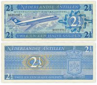 купить Нидерландские Антильские острова 2,5 гульдена 1970
