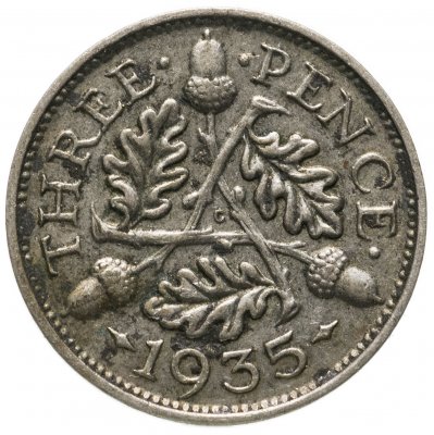 купить Великобритания 3 пенса (pence) 1935