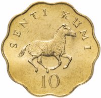купить Танзания 10 центов (cents) 1981