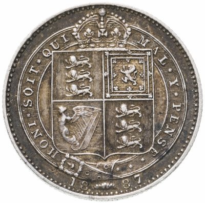купить Великобритания 1 шиллинг (shilling) 1887
