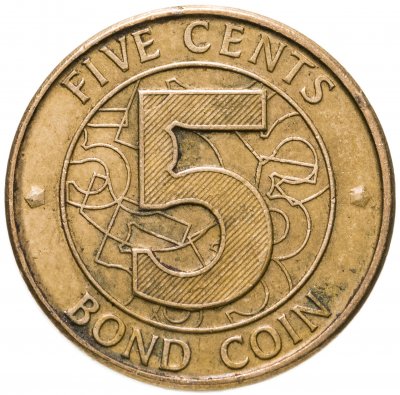 купить Зимбабве 5 центов (cents) 2014