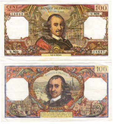 купить Франция 100 франков 1976 (Pick 149f)